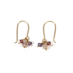 Temple Beads Earrings – Rose