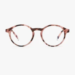 Le Marais Pink Tortoise – Blue Light Reading Glasses Unisex