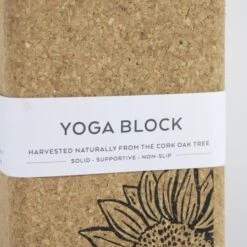 Sunflower Cork Yoga Block 9 Sunflower Cork Yoga Block -Household Decoration Shop Liga Cork Breathe Yoga Sunflower Block close