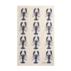 Lobster Tea Towel Organic Cotton – Navy Blue