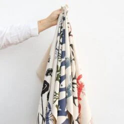 Lobster Tea Towel Organic Cotton – Navy Blue -Household Decoration Shop Liga Tea Towels Lifestyle