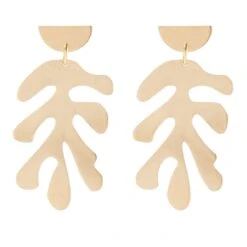 Brass Matisse Earrings