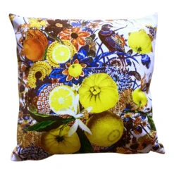 Velvet Limoncello Cushion – Small