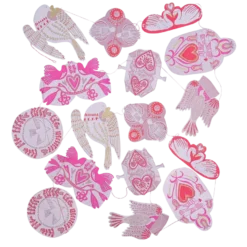 Love Birds Paper Garland