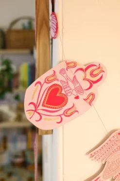 Love Birds Paper Garland -Household Decoration Shop Love Birds Paper Garland east end press2