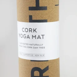 Cork Yoga Mat -Household Decoration Shop Love Liga Just Breathe Cork Yoga Mat Close