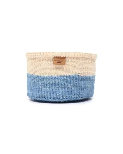 Mkoa Sky Blue Block Basket – XSmall