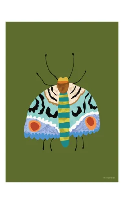 Moth A4 Art Print