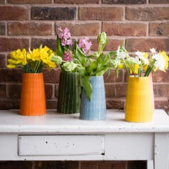 Large Turmeric Jug – Sgraffito -Household Decoration Shop Musango Large Jugs Lifestyle 1