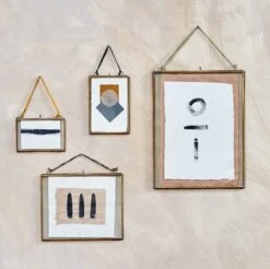 Kiko Brass Frame Portrait