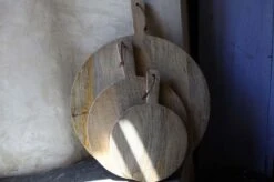 Mango Wood Pizza Board -Household Decoration Shop Nkuku Mango Wood Pizza Board stack