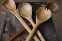 Mango Wood Salad Servers 5 Mango Wood Salad Servers -Household Decoration Shop Nkuku Mango Wood Salad Servers 1