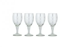 Mila Wine Glasses – Set Of 4 (Clear)
