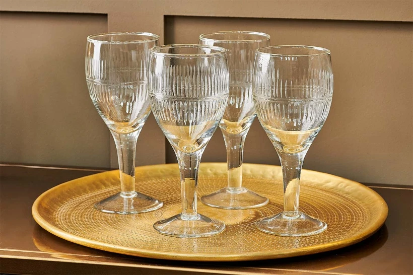 Mila Wine Glasses – Set Of 4 (Clear) 2 Mila Wine Glasses – Set Of 4 (Clear) - Image 2