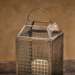 Nakko Lantern -Household Decoration Shop Nkuku Nakko Lantern Small Close