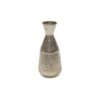 Small Negana Etched Brass Vase