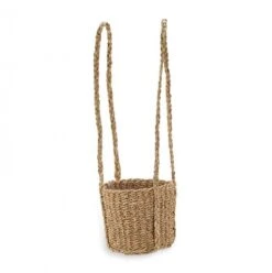 Sangdi Seagrass Hanging Planter -Household Decoration Shop Nkuku Sangdi Seagrass Hanging Planter Large Cutout