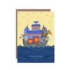 Noah’s Ark Christening Card
