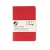 Recycled Leather Pocket Notebook Journal – Red