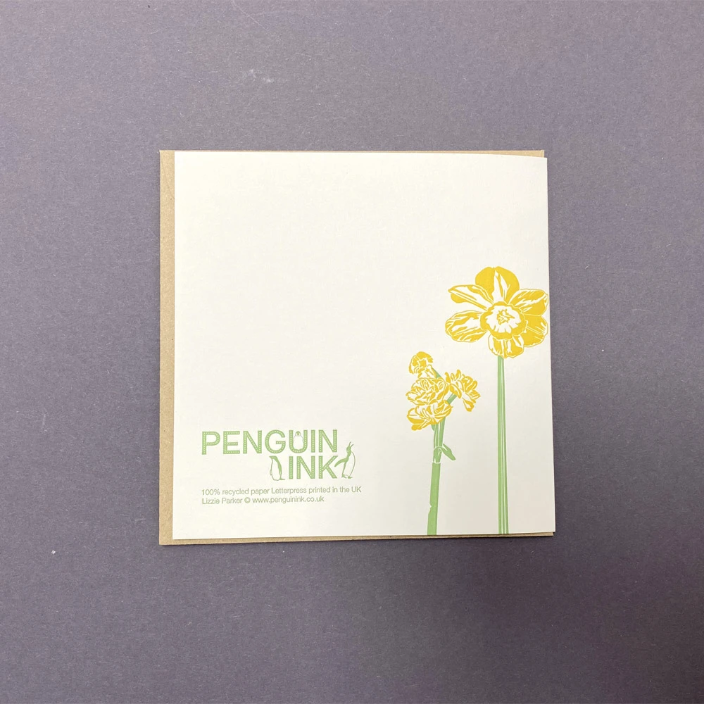 Daffodils Card 2 Daffodils Card - Image 2