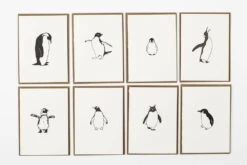 Mixed Penguin Little Notes Card Set – Boxed -Household Decoration Shop Penguin Ink Mixed Penguin Box Set Little Notes 2