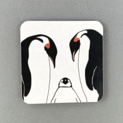 Penguin Family Coaster