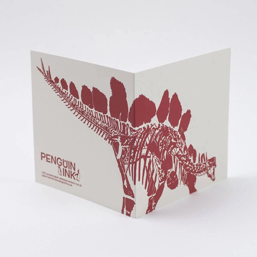 Stegosaurus Dinosaur Card 1 Stegosaurus Dinosaur Card