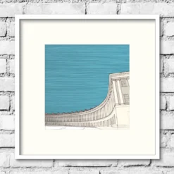 Royal Crescent (Right), Bath – Blue