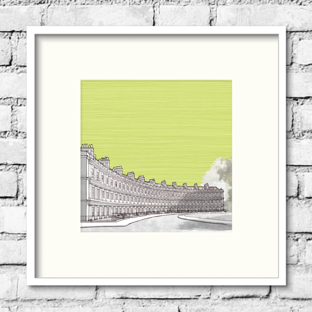 The Circus (Left), Bath – Green 1 The Circus (Left), Bath – Green