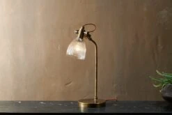 Rarni Table Lamp – Antique Brass -Household Decoration Shop Rarni Table Lamp Lifestyle image nkuku