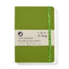 Recycled Leather A5 Lined Notebook – Green
