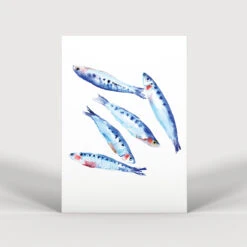 Sardines Art Print