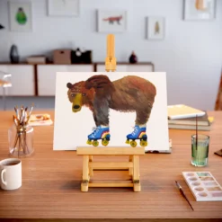 Roller Bear A3 Art Print -Household Decoration Shop RollerBear print A3 landscape Rosie Webb3