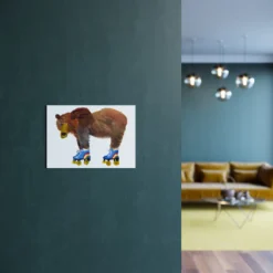 Roller Bear A3 Art Print -Household Decoration Shop RollerBear print A3 landscape Rosie Webb5