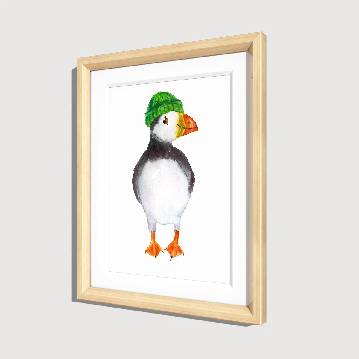 Captain Puffin Art Print 2 Captain Puffin Art Print - Image 2