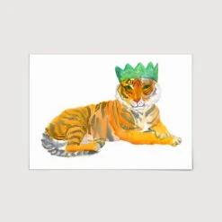 Party Tiger Art Print