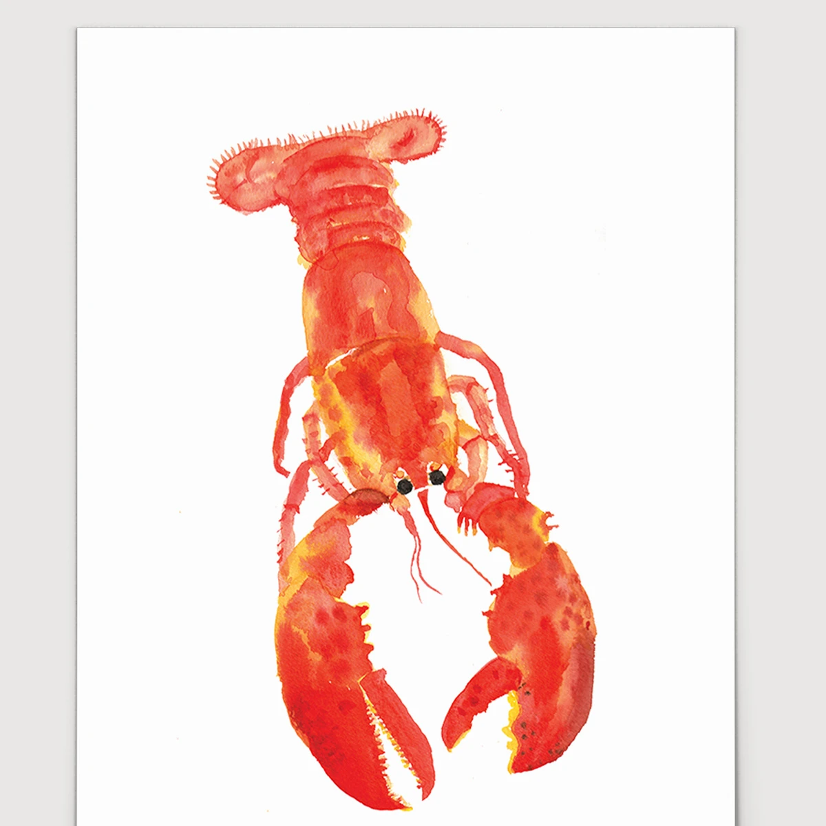 Lobster Art Print 1 Lobster Art Print