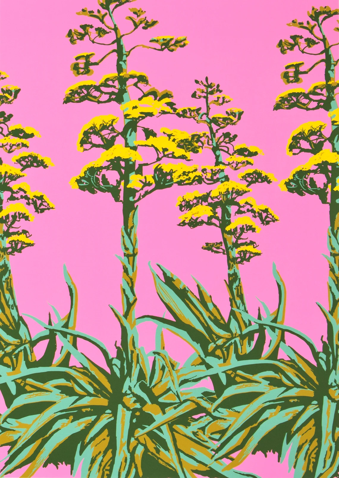 Desert Agave Art Print 2 Desert Agave Art Print - Image 2