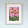 Desert Agave Art Print