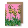 Desert Agave Greetings Card