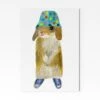 Bucket Hat Bunny A4 Art Print