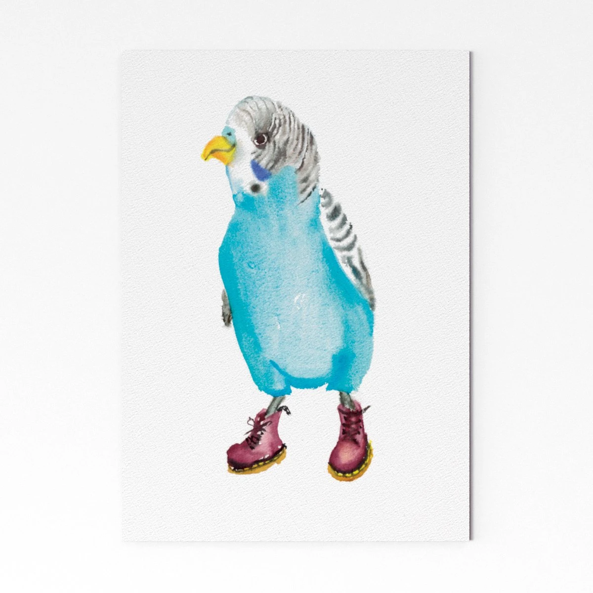 Dr Budgie Art Print 1 Dr Budgie Art Print