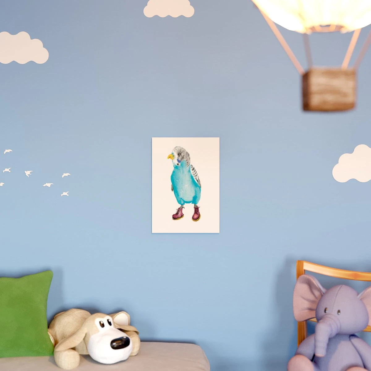 Dr Budgie Art Print 3 Dr Budgie Art Print - Image 3