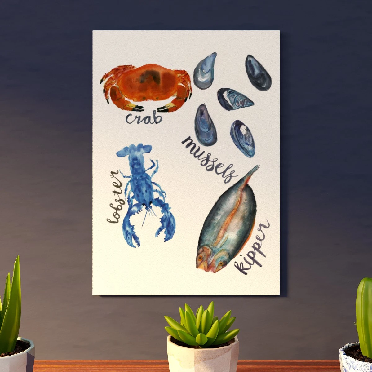 Foodie Four A3 Art Print 5 Foodie Four A3 Art Print - Image 5