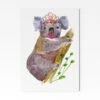 Koala In Tiara A4 Art Print