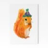 Party Squirrel A4 Art Print