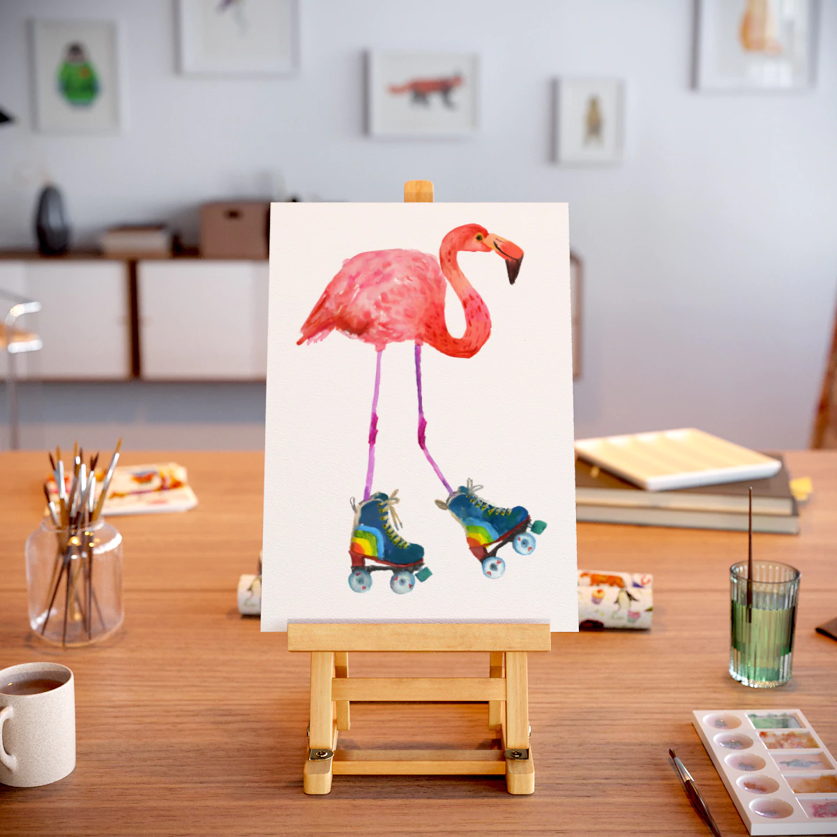 Rollermingo Art Print 2 Rollermingo Art Print - Image 2