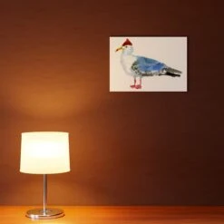 Seagull Art Print -Household Decoration Shop Rosie Webb Seagull Art Print A4 Lifestyle 2