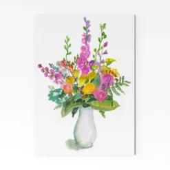 Wild Flowers Art Print – A4