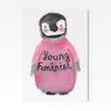 Young Feminist Art Print – A4